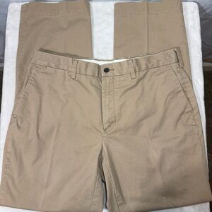 Polo Ralph Lauren Men's Khaki Stretch‎ Classic Fit Pants Size 33x32 Tan Chinos